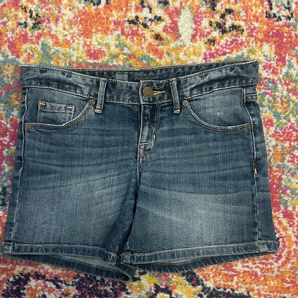 Trendy Blue Denim Women's Shorts